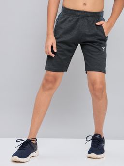 Technosport - Boys Melange Slim Fit Sports Shorts with TECHNO GUARD