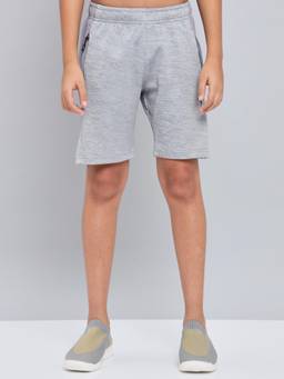Technosport - Boys Melange Slim Fit Sports Shorts with TECHNO GUARD