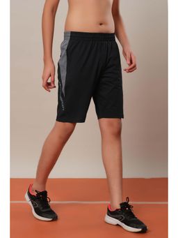 Technosport - Boys Colorblock Regular Fit Sports Shorts with 4 Way Crispy