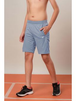 Technosport - Boys Colorblock Regular Fit Sports Shorts with 4 Way Crispy