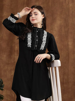 Nayam by lakshita - Womens Tunic Dress Black