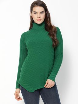 Gipsy - Green Striped Acrylic Sweater