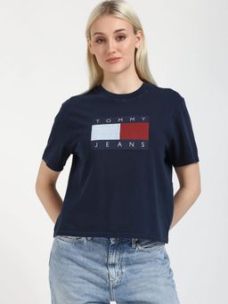 Tommy Hilfiger - Logo Regular Fit Cotton T-Shirt
