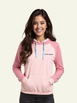 WOODLAND - A Skating Monk's Women Coral Pink Fs Sweatshirt