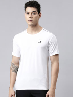 Xtep - Pearl White Dry Fit Technology Running T-Shirt
