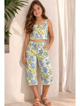 Aarika - Multi-Color Floral Sleeveless Co-ord Sets