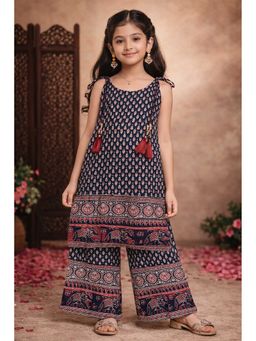 Aarika - Black Printed Sleeveless Co-ord Sets