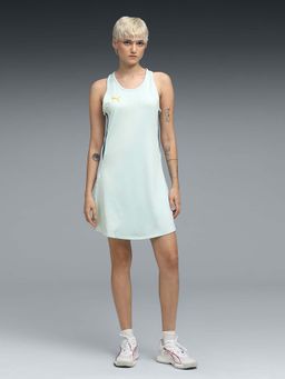 Puma - Grey Solid Slim Dress