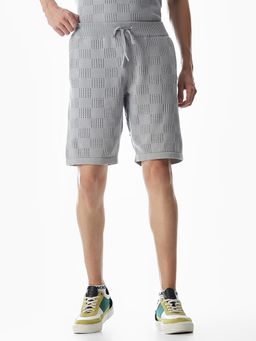 Jack & Jones - Grey Regular Fit Shorts