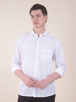 Cantabil - White Casual Shirt for Men