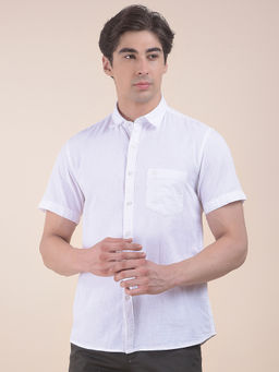 Cantabil - White Casual Shirt for Men