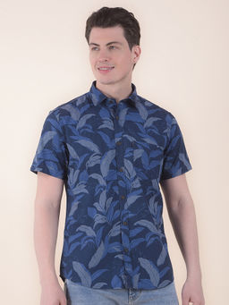 Cantabil - Blue Casual Shirt for Men