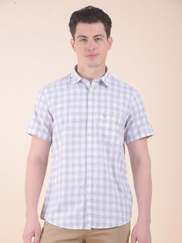 Cantabil - Grey Casual Shirt for Men
