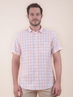 Cantabil - Orange Casual Shirt for Men