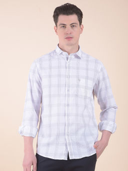 Cantabil - White Casual Shirt for Men