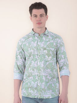 Cantabil - Green Casual Shirt for Men