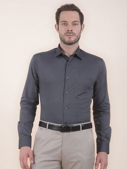 Cantabil - Grey Formal Shirt for Men