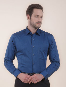 Cantabil - Blue Formal Shirt for Men