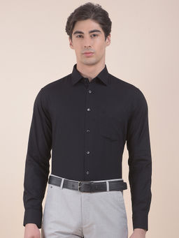 Cantabil - Black Formal Shirt for Men