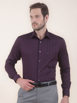 Cantabil - Maroon Formal Shirt for Men