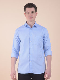 Cantabil - Blue Formal Shirt for Men