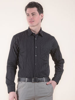Cantabil - Black Formal Shirt for Men