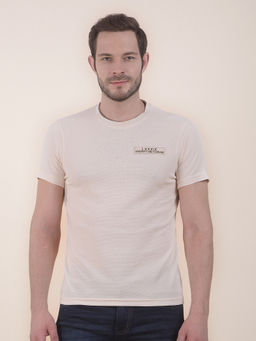 Cantabil - Beige T-Shirt for Men