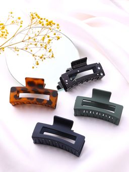 Yellow Chimes - Women Set of 4 Claw Clip