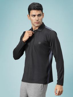 CHKOKKO - Black Men Gym T-Shirt