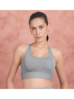 Shyaway - Monument Grey Removable Padding Low Impact Sports Bra