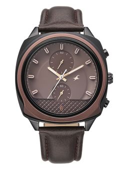 Fastrack - Gelato Black Chronograph Watch (3344KL01) (M)