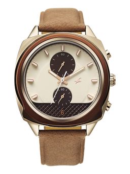 Fastrack - Gelato Brown Chronograph Watch (3344KL02) (M)
