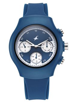 Fastrack - Hype Multifunction with Blue Silicon Strap Watch (3346PP02) (M)