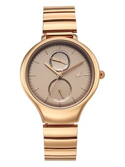 Fastrack - Gelato Green Multifunction Metal Strap Watch (6327WM01) (M)
