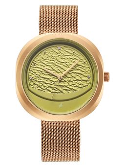 Fastrack - Gelato Green Mesh Strap Watch (6330WM01) (M)