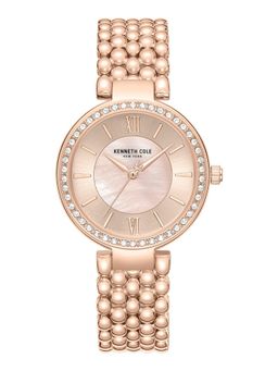 Kenneth Cole - Quartz Pink Dial Rose Gold Stainless Steel Strap Watch (KCWLG0101802LDW) (M)