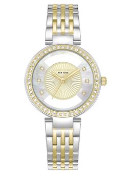 Kenneth Cole - Quartz Gold Dial Two Tone Stainless Steel Strap Watch (KCWLG0102202LDW) (M)