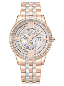 Kenneth Cole - Automatic Rose Gold Dial Two Tone Stainless Steel Strap Watch (KCWLY0101203LDW) (M)