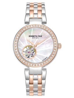 Kenneth Cole - Automatic Dial Two Tone Stainless Steel Strap Watch (KCWLY0101702LDW) (M)