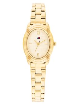 Tommy Hilfiger - Quartz Basic Gold Dial Stainless Steel Strap Watch (TH1782875W) (M)