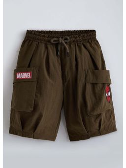 Hopscotch - Brown Spiderman Shorts