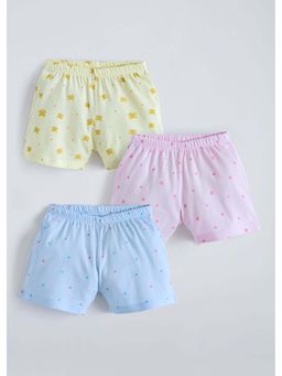 Hopscotch - Multi-Colour Polka Dot Shorts (Pack of 3)