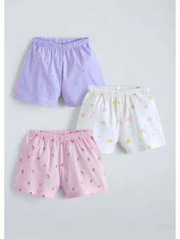Hopscotch - Multi-Colour All Over Print Shorts (Pack of 3)