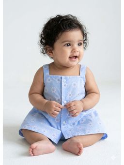 Hopscotch - Blue Floral Dress