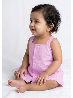 Hopscotch - Pink Floral Dress