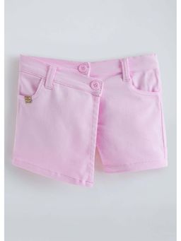 Hopscotch - Pink Wrap-style Shorts