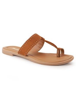 Bata - Solid Tan Flats