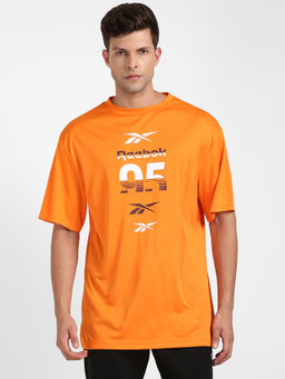 Reebok - Myt Ss Tee Orange Training T-shirt