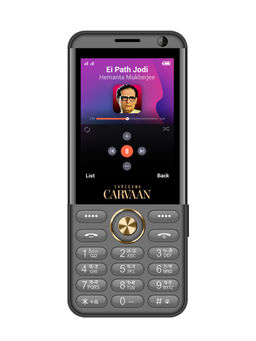 Saregama - Carvaan Mobile Don-2.8 Camera with Bengali Songs - CM381- Grey