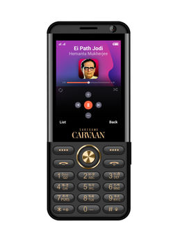 Saregama - Carvaan Mobile Don-2.8 Camera with Bengali Songs - CM381- Black
